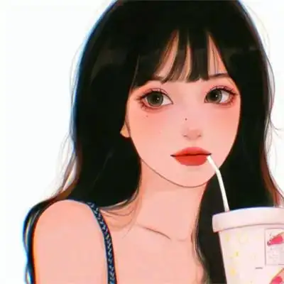 超火超好看的女生手绘头像图片