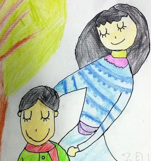 妈妈我爱您,我很能干哦!