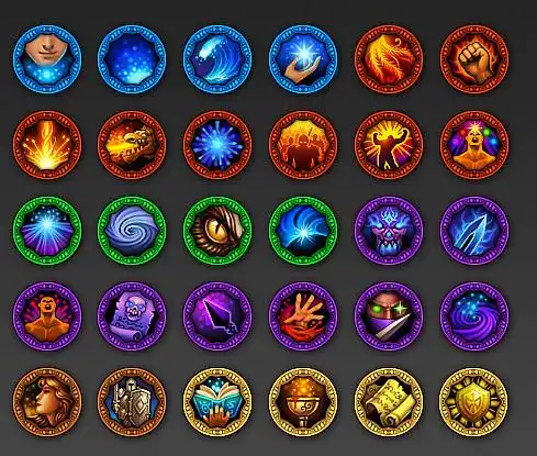 游戏ui技能图标