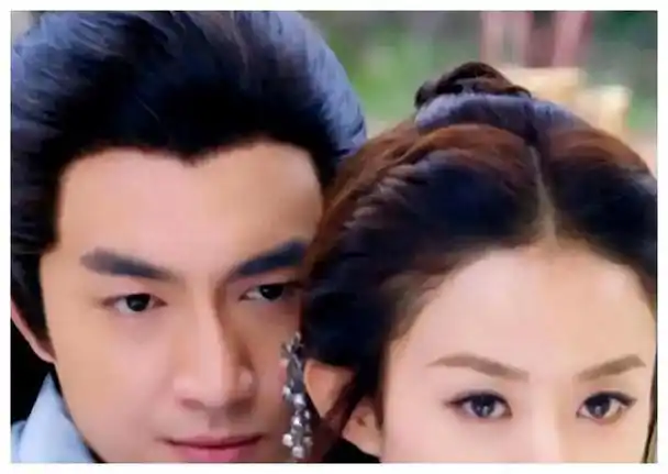 来看看嘞,赵丽颖饰演的灵界碧苍王沈璃,林更新演绎的上古神行止,两位