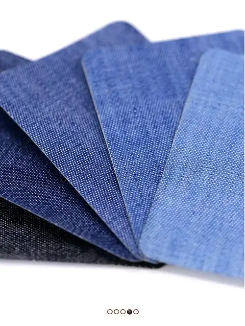 小号蓝色牛仔破洞补洞布贴时尚背胶无痕补丁贴牛仔裤衣服修补贴布