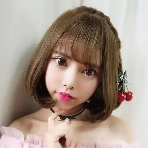 空气刘海短发化妆步骤(短发空气刘海发型图片女)