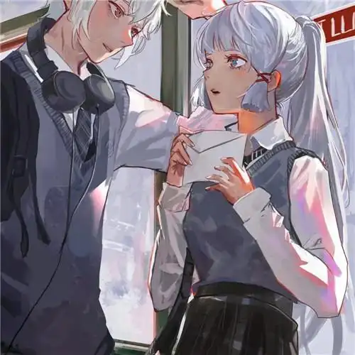 非常好看的动漫情头 高清优质的动漫情头罕见图片_情侣动漫头像_头像