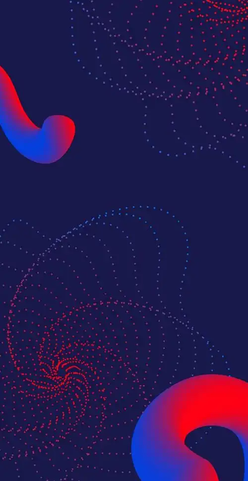 多色轮岗渐变-花瓣网|陪你做生活的设计师 | 线条抽象背景banner