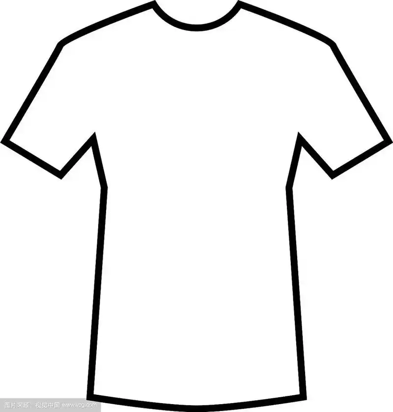 t恤图标设计模板孤立