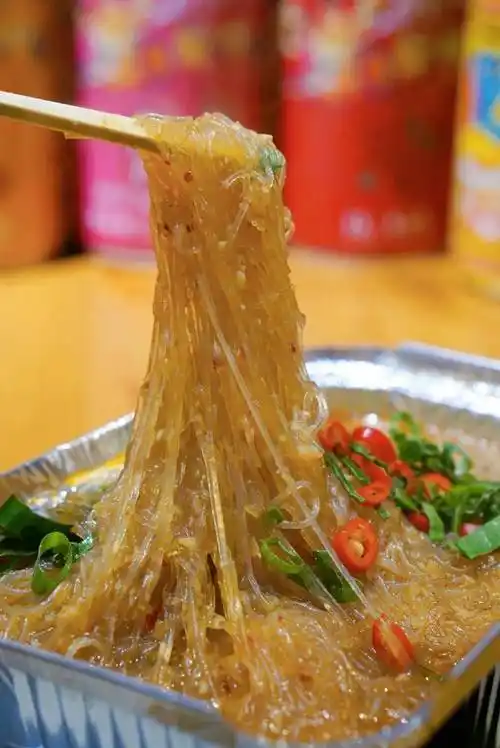 锡纸粉丝一定要点因为与别处相比很是特别汤汁完全被粉丝吸收一点多余