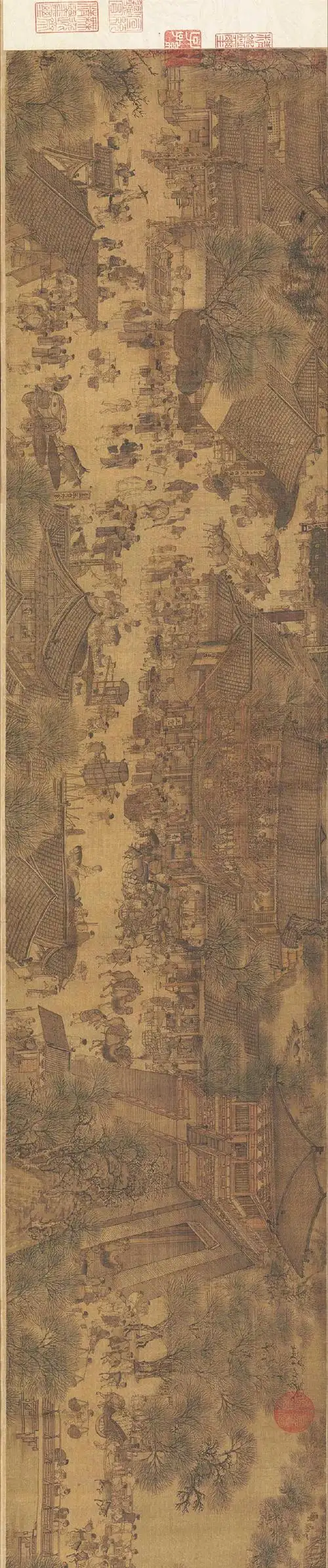 北宋张择端风俗画《清明上河图》