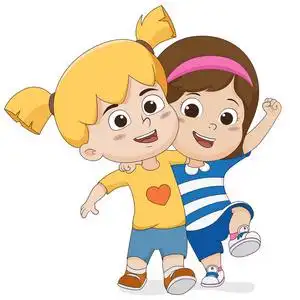 最好的朋友一起走在大街上照片