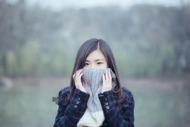 一个安静的女生