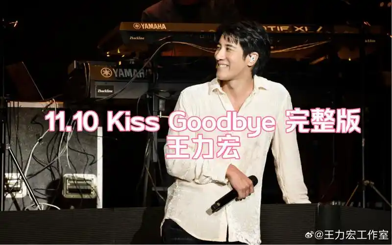白衬衫王力宏为你演唱kiss goodbye 11.10