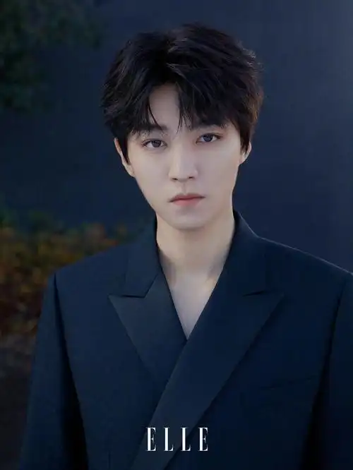 王俊凯藏蓝色西装造型凯子哥现在自带一种稳重成熟的霸总感