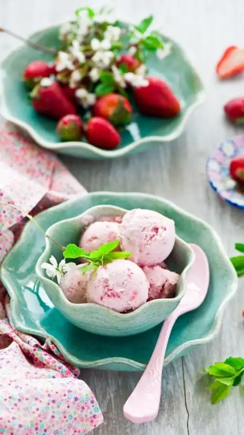 小清新夏日冰淇淋甜品