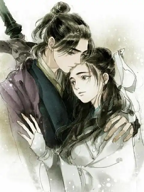 《神雕侠侣》:5张插画,网友:最后两张做情侣壁纸!