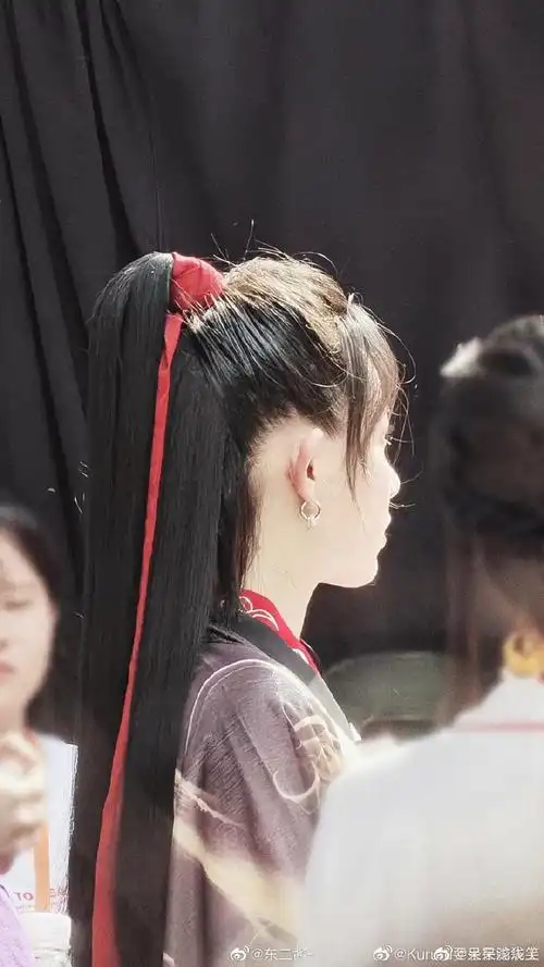 李斯丹妮长发古装造型#李公子要我命三千啊. 来自呆呆浅浅笑 - 微博