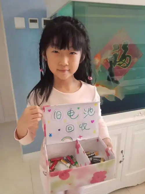 废旧电池乱扔危害大,自制回收盒回收旧电池!