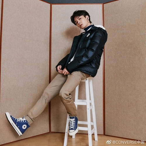 converse 男女秋冬帆布鞋促销 张艺兴同款$27收