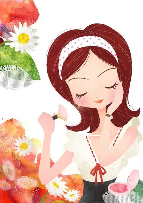 江红化妆学校#脸型# #眉形# #眉毛# #卡通美女# #模特#@罗衡