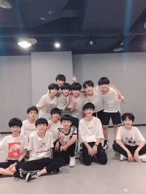 tf三代「张峻豪,赵冠羽,余宇涵,朱志鑫,苏新皓,张极,姚昱辰,陈天润