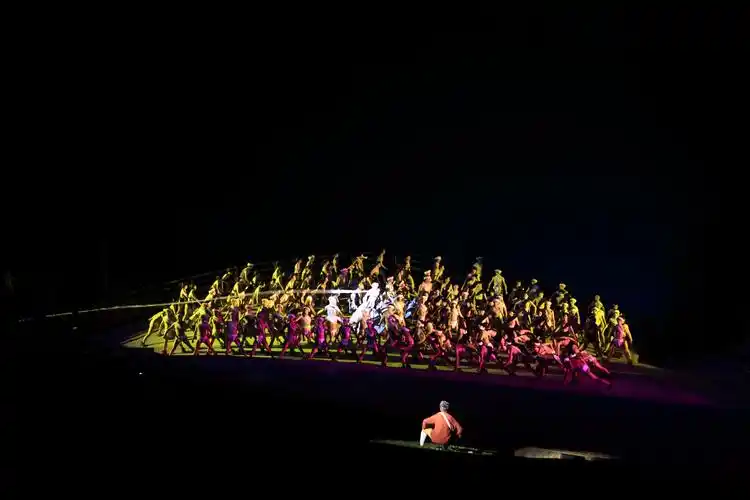 今天起大型山水实景演出印象武隆恢复演出