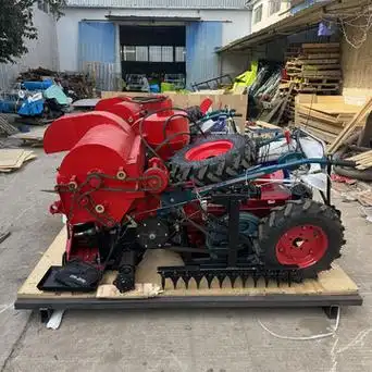 出口稻麦联合收割机小型自走式小麦收割机家用型水稻联合收获机