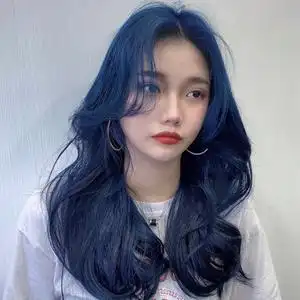 染发水自己染蓝色