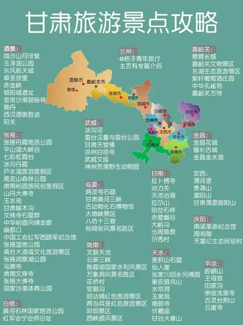 甘肃旅游景点攻略省内游自驾游游的好去处