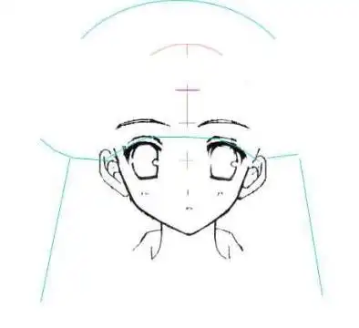 漫画人物的头型怎么画?