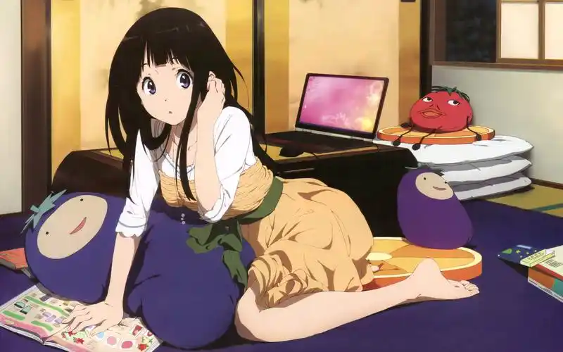 老哥们求个千反田壁纸