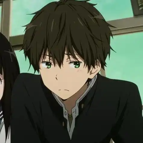 动漫情侣头像折木奉太郎冰菓情头腾讯新闻