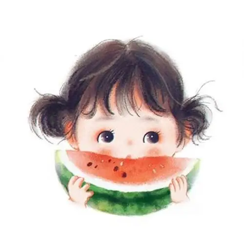 头像卡通手绘可爱萌娃/女生/情侣头像 易先森