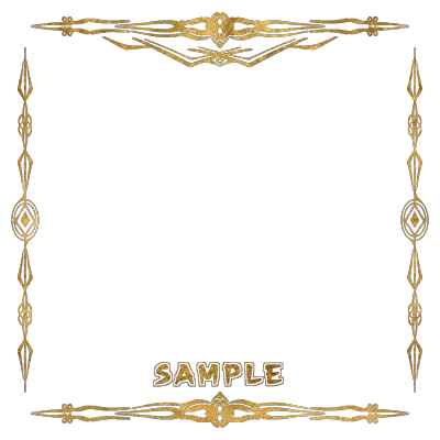 水印 边框 素材