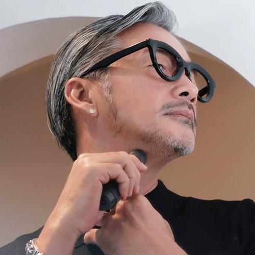 智感修胡子造型器络腮胡须修剪器鬓角迷你剃须刀电动刮剃光头神器