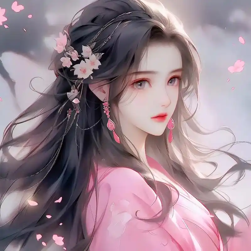 粉色系古风女生头像#古风头像 #古风 #优质头像 #超仙头像 - 抖音