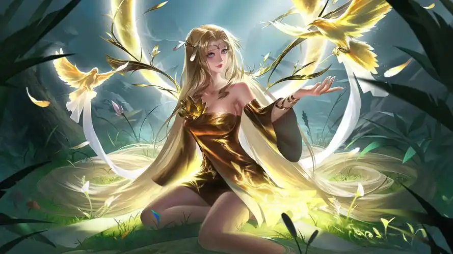 曙光英雄女生图片壁纸