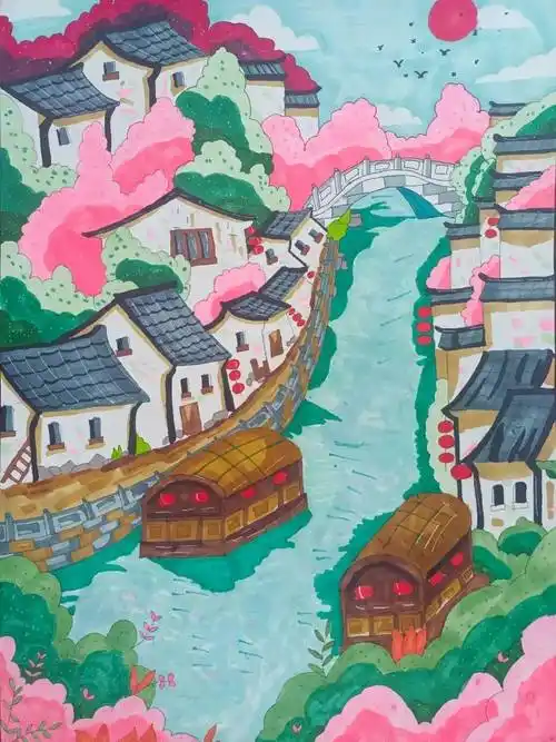 我为"五经普"打call | 儿童绘画优秀作品赏析(一)_年龄_三等奖_普查