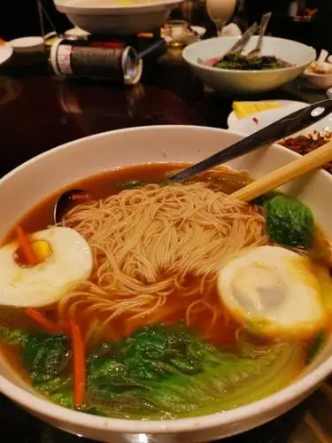 鸡蛋长寿面,真香好吃!