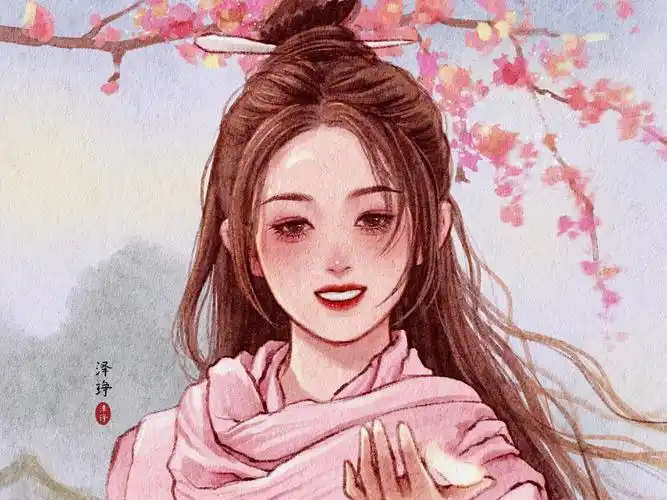 赵丽颖 独孤雪 手绘