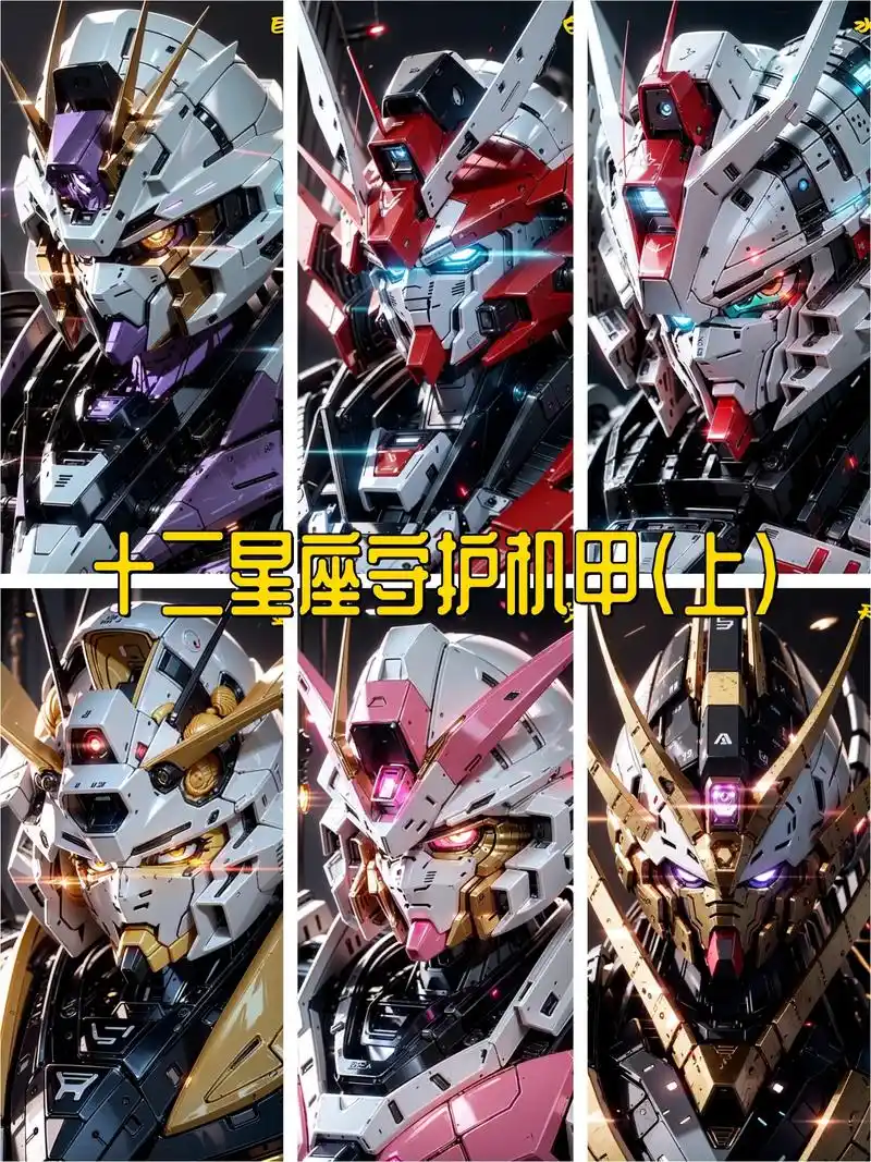 ai绘画:十二星座守护机甲(上).天蝎座的幽冥机甲,独特,神 - 抖音