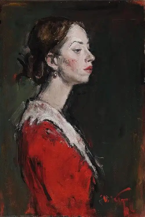 俄罗斯功勋艺术家——尤里·戈留塔作品欣赏|绘画|画家|油画|素描