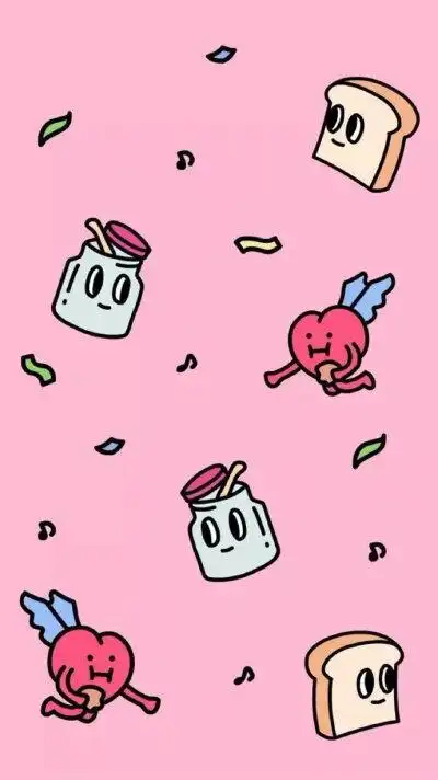 软妹可爱聊天背景 qq 微信