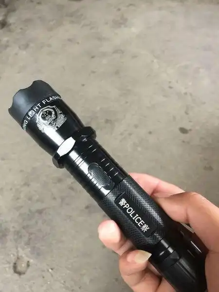 这种手电击的痛吗 是警察用的吗? 响声挺大?
