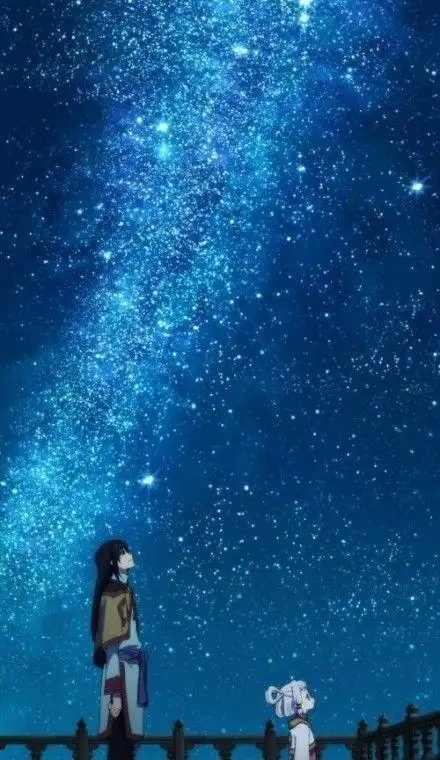 静夜星空_动漫图片_我要个性网