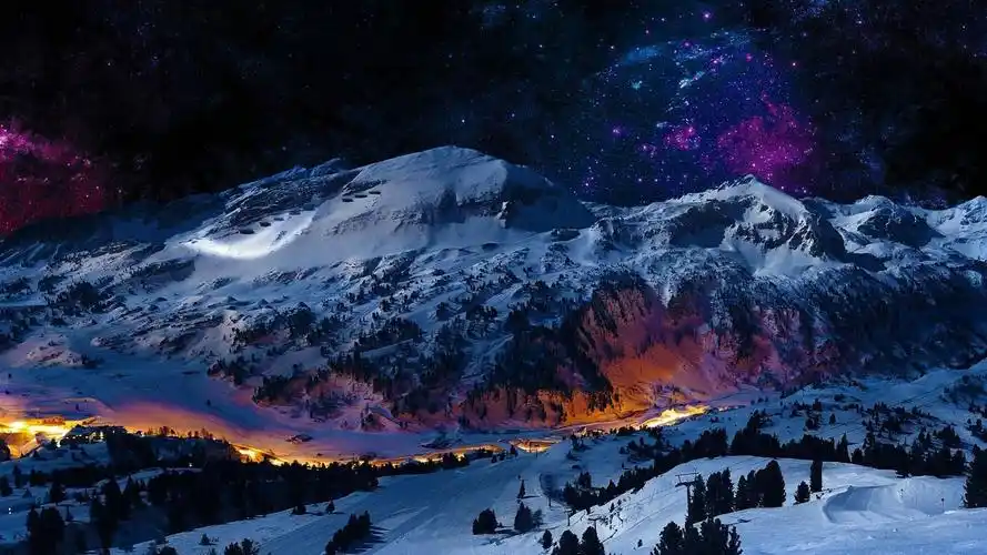 绝美意境星空风景壁纸_奇妙唯美的风景星空_风景壁纸_精品库