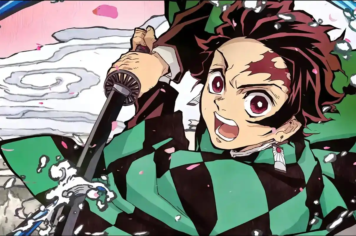 动漫人物 #壁纸 帅气的炭治郎 - 抖音