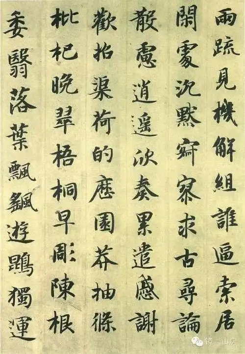 2020望奎兴洲书院楷书群临智永真书千字文第一次作业