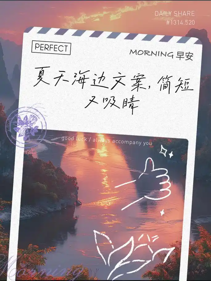 夏天海边文案,简短又吸睛 1,有一种冲动,在夏天奔赴海的怀抱 2,夏日的