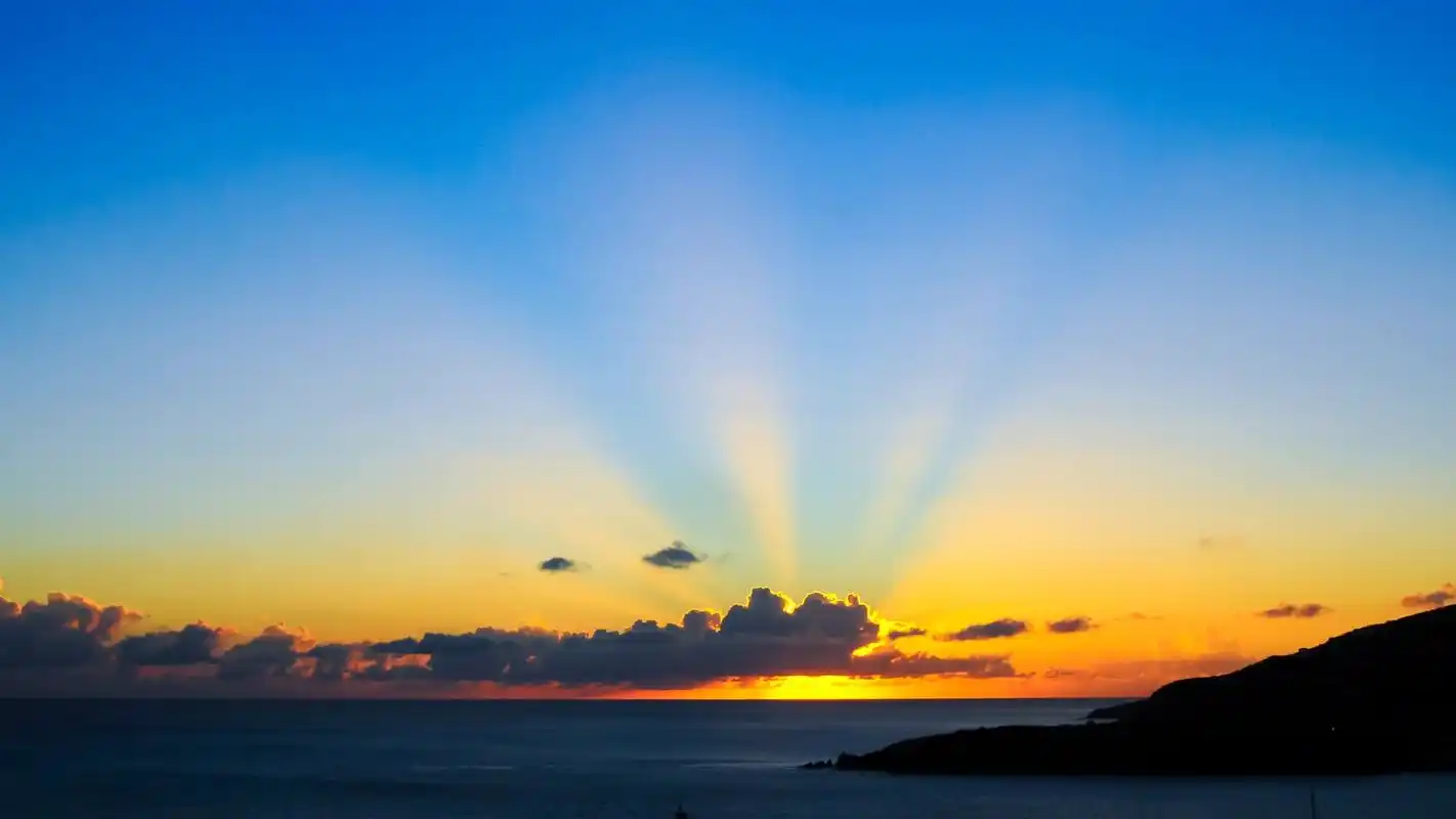 唯美日出风景摄影高清宽屏桌面壁纸