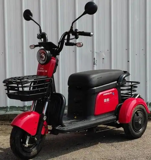 金彭牌jp500dqz5b电动正三轮轻便摩托车