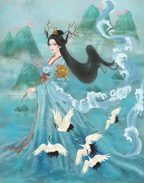 山鬼|插画|创作习作|三素_ - 原创作品 - 站酷 (zcool)