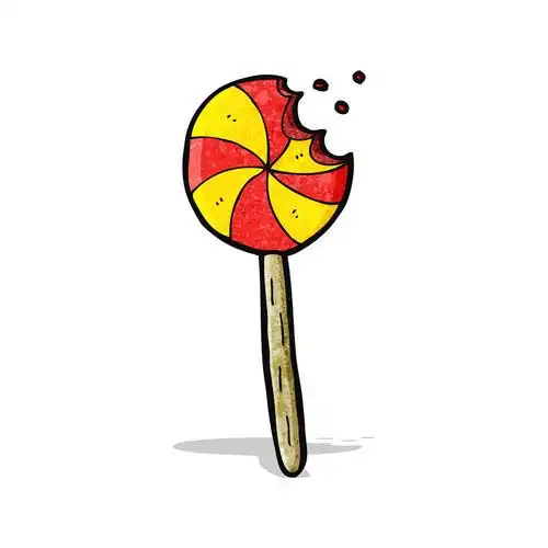 动漫帅气小男孩吃棒棒糖_微信头像图片大全